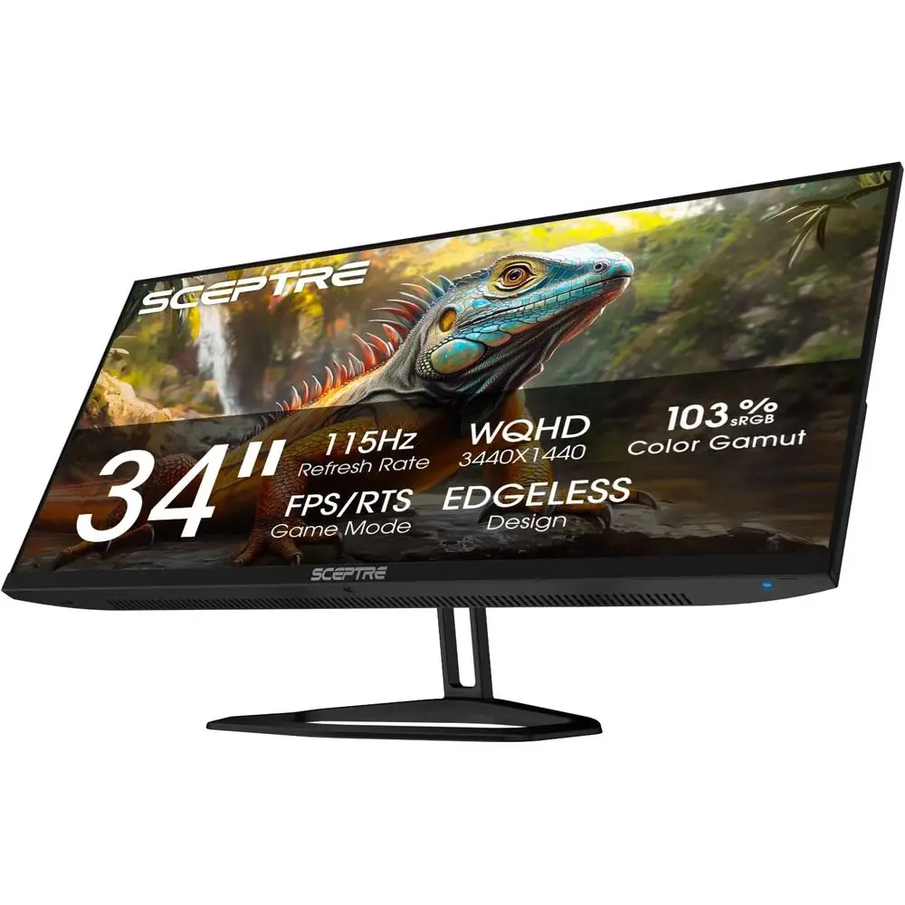 34″ Ultra-Wide QHD Display